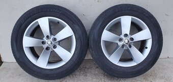 Škoda Kodiaq 17" 5x112, letní Bridgestone 215/65R17 - 8