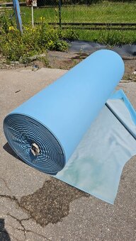 Plachta modrá - jezírková folie - 180cm - 8