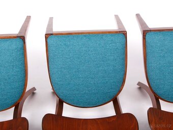 Přečalouněné jídelní židle TON, 4 kusy. - 8