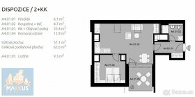 Prodej bytu 2+kk 63 m², ul. Čsl. armády, Hostivice - 8