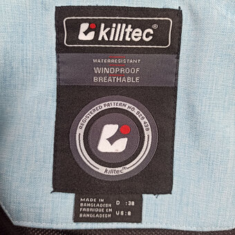 dámská softshellová bunda s kapucí Killtec eur 38 TOP STAV - 8