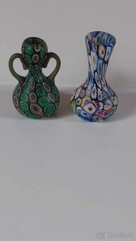 staré sklo millefiori - Muráno (okolo roku 1920) - 8
