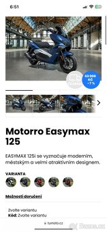 Skútr 125 - Motorro Longjia Easymax 125i - 8