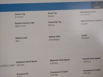 Dell Latitude 5420,i5-1145G7,Intel Iris XE,DDR4 8GB,záruka - 8
