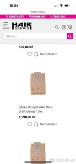 Haircraft olymp edition vysavač vlasů - 8