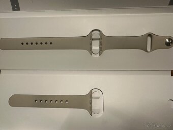 Apple Watch 7, 41 mm Starlight Alu Star - 8