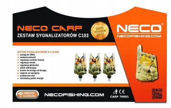 SADA SIGNALIZÁTORŮ NECO CARP 3+1 C103 - 8
