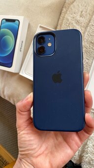 Prodám modrý iPhone 12 mini 128GB top stav - 8