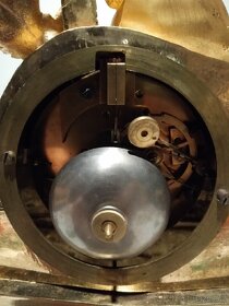 Starožitné krbové hodiny - 8