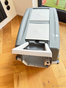 Přepravní klec pro psy se zámkem pro leteckou přepravu - 8