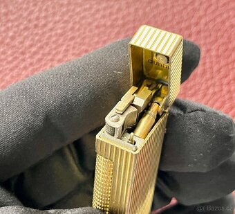 🔥 Dunhill Rollagas Zapalovač 80' léta, vzor Empire Est.🇨🇭 - 8