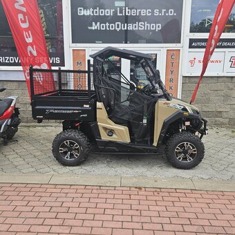 Linhai UTV 570 T-BOSS, ČR, 1. majitel, pouze 17 km, záruka - 8