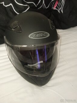 Vyklápěcí přilba Ozone matná černá vel.M - 8