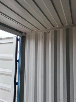 Modrý lodní kontejner 20\' se 3 dveřmi – flexibilní - 8