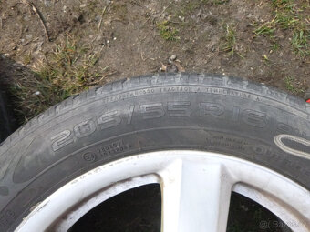 4x alu (5x112) letní pneu 205/55 r16 - 8