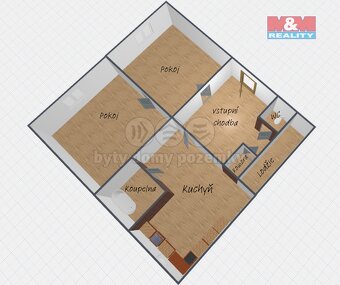 Pronájem bytu 3+kk, 100 m², Žamberk, ul. Čs. armády - 8