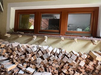 Dřevěná okna s izolačním dvojsklem, Balkónové stěny. - 8