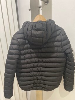 Značková prošívaná bunda s kapucí - 8