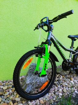 Značkové kolo Author Smart 20" (grafit/zelená) - 8