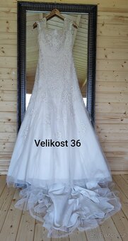 Prodám levně svatební šaty - 8