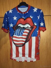 Cyklistický dres, ROLLING STONES styl USA, vel. M - 8