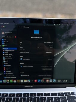 Apple MacBook Air 2020, M1, 16GB RAM a 512GB SSD - Top stav - 8