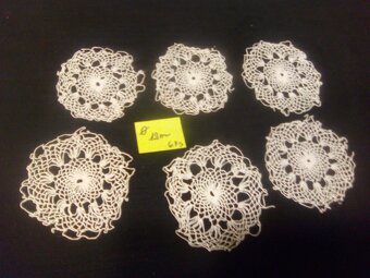 STARÉ HÁČKOVANÉ -PLETENÉ DEČKY - RUČNÍ PRÁCE - 8