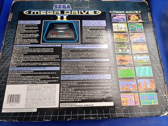 Sega Mega Drive II Boxed + Hry - 8