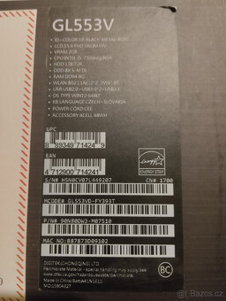 Notebook ASUS ROG Strix GL553V (díly/oprava) - 8