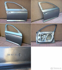 Škoda Superb III nárazník 3V0807221 blatník maska dveře - 8
