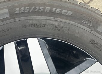 Alu 6x16 5x130 ET68 pneu letní 225/75/16C - 8