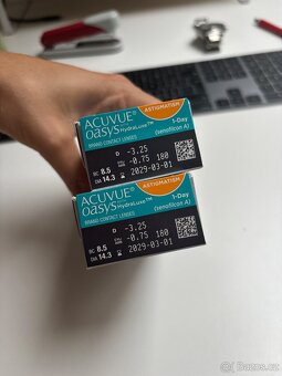 Kontaktni cocky Acuvue Oasys Astigmatism - 8