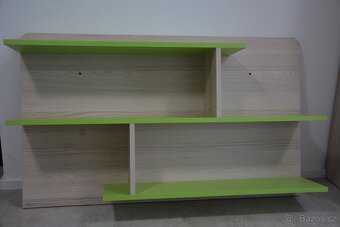 dětský pokoj Lorento - psací stůl, regál, skříň, polička 5ks - 8