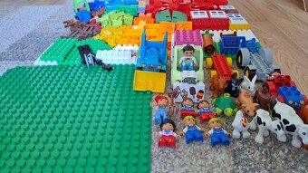 LEGO Duplo 10525 Velká farma + 10586 - Zmrzlinářská dodávka - 8