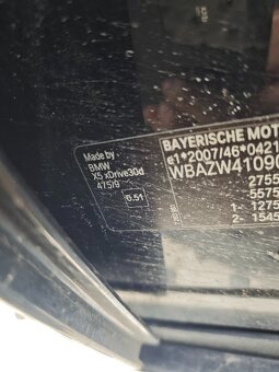 BMW X5 E70 N57 facelift 2012 - náhradní díly - 8