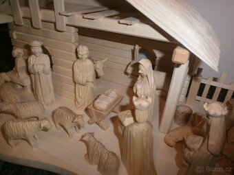 betlém z lipového a smrkového dřeva 14a5 - 8