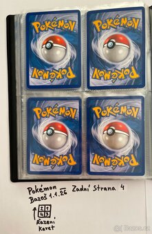 Kusové karty TCG Pokémon STARÉ PŘES 15LET (ORIGINÁL) - 8