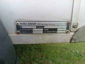 Walter Schmidt 3 box, přívěsný vozík pro psy - 8