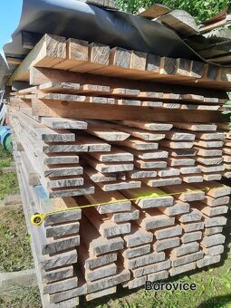 Prodám smrkové fošny-hranoly-dřevo na uzení - 8