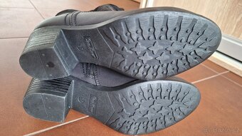 Dámské černé zimní boty - 8