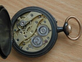 Historické kapesní sběratelské brynýrované hodinky - 8