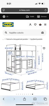 Patrová postel ikea - 8