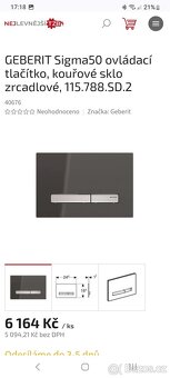Geberit Sigma ovládací tlacitko - 8
