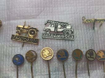 Moto Odznaky Škoda Tatra, Zetor, Wartburg - 8