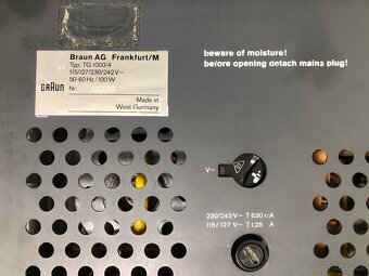 Braun TG 1000/4 , CEV 510 , C 301M - 8