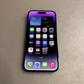 iPhone 14 Pro 128GB deep purple, pěkný stav, rok záruka - 8