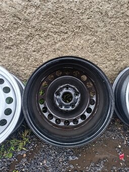 Plechové disky 5x112 R15, ET47 - Stav nových - 8