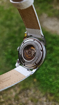 Diamantové automatické dámske hodinky DIC A9261A biele - 8