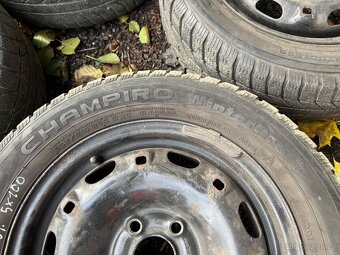 169. sada zimní kola 185/60 r14 5x100 VW Škoda - 8