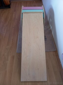 Hinta dřevěná houpačka duha - 8